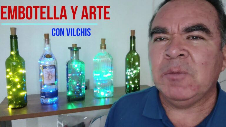 Descubre c&oacute;mo crear botellas con luces LED y sorprende con tu habilidad