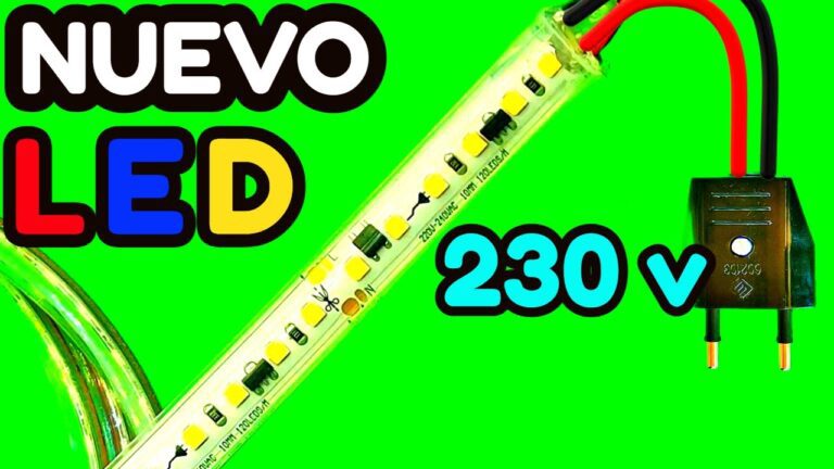 Descubre las tiras de LED 220V sin transformador: &iexcl;iluminaci&oacute;n directa y eficiente!