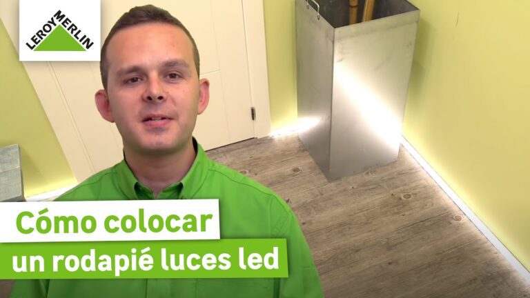 Descubre el impacto de los z&oacute;calos LED en el suelo: ilumina tu espacio