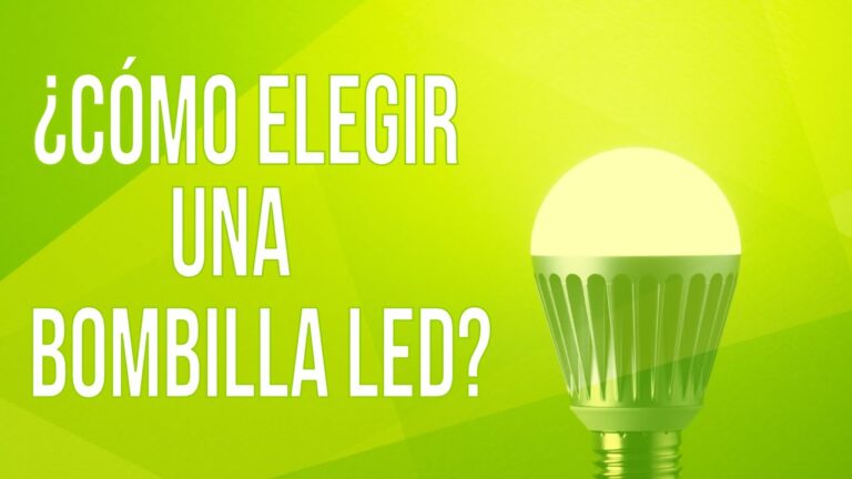 Descubre c&oacute;mo reconocer una bombilla LED de calidad