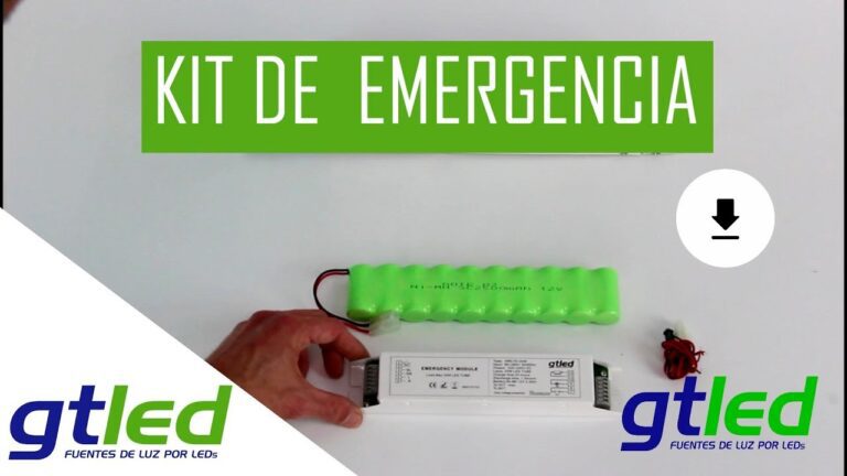 Descubre la conexión perfecta: Kit de emergencia LED para situaciones críticas