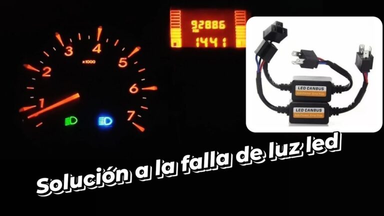 Descubre c&oacute;mo solucionar los problemas de las luces LED en tu coche