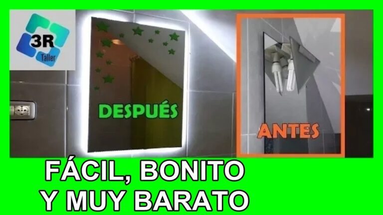 Descubre cómo añadir LED a tu espejo para un toque de modernidad
