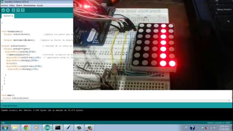 Deslumbra con el desplazamiento de letrero LED gracias a Arduino