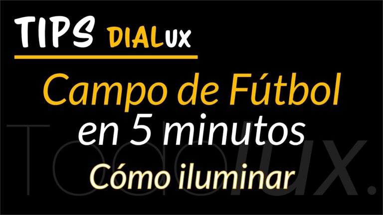 Proyecto LED revoluciona la iluminación del campo de fútbol