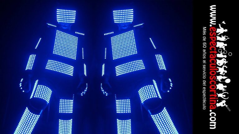 Mu&ntilde;ecos LED para fiestas: ilumina tus eventos con estilo