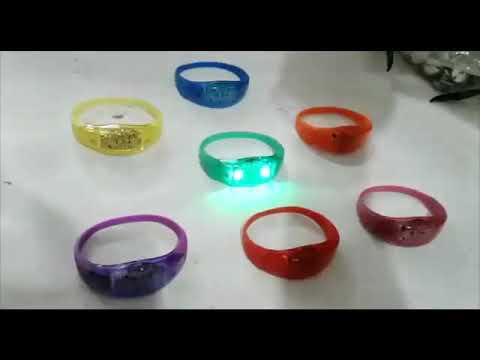 Pulseras LED: &iexcl;Vibra al ritmo de la m&uacute;sica con estilo!