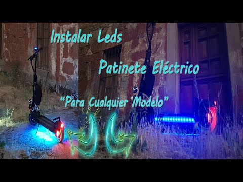 &iexcl;Dale vida a tu patinete el&eacute;ctrico! Descubre c&oacute;mo instalar luces LED en solo minutos