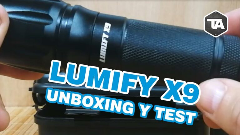 Linternas Lumify X9: La revolución en iluminación con tecnología LED