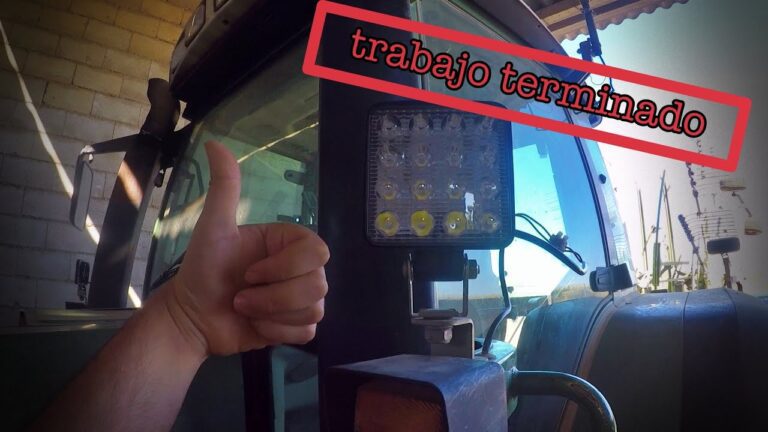 Transforma tu tractor con focos LED: aprende cómo instalarlos fácilmente