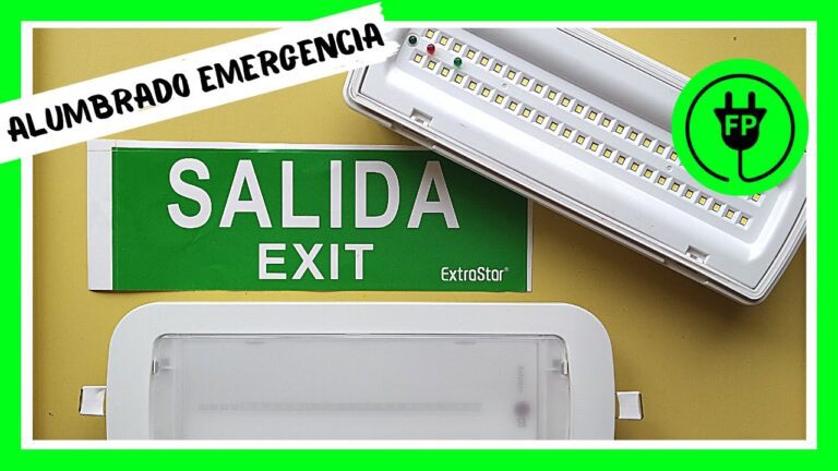 Descubre cómo funciona la luz de emergencia LED: tu aliado en situaciones críticas
