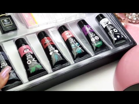 Polygel: Kit completo con l&aacute;mpara LED para unas perfectas