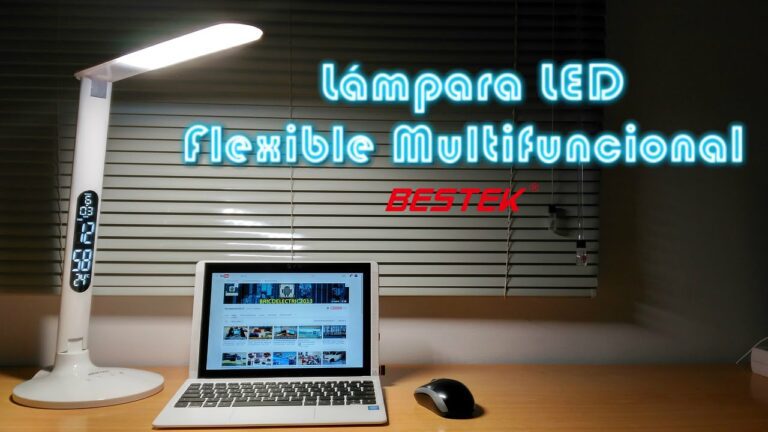 Descubre la innovadora l&aacute;mpara Ottlite LED con display LCD para tu escritorio
