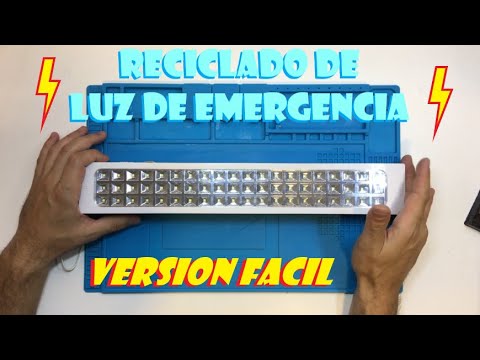 Recicla tu luz de emergencia LED y ayuda al planeta
