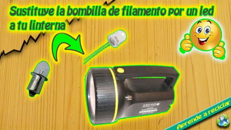 Cambia tu linterna: la solución LED para sustituir bombillas en solo minutos
